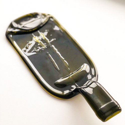 Винная бутылка  из темного стекла