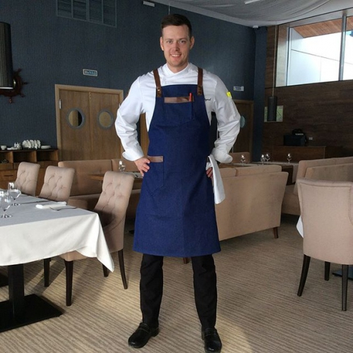 Фартук джинсовый 