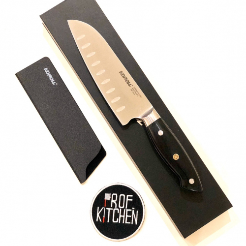 Шеф нож Сантоку