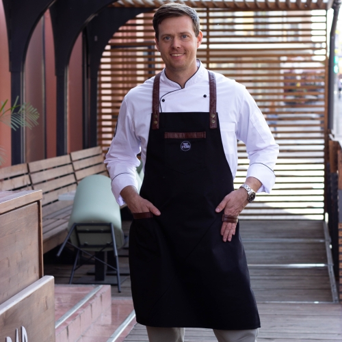 Фартук джинсовый 